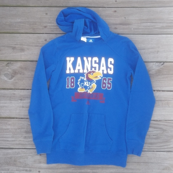 adidas Tops - Size M Adidas Kansas Jayhawks Sweatshirt